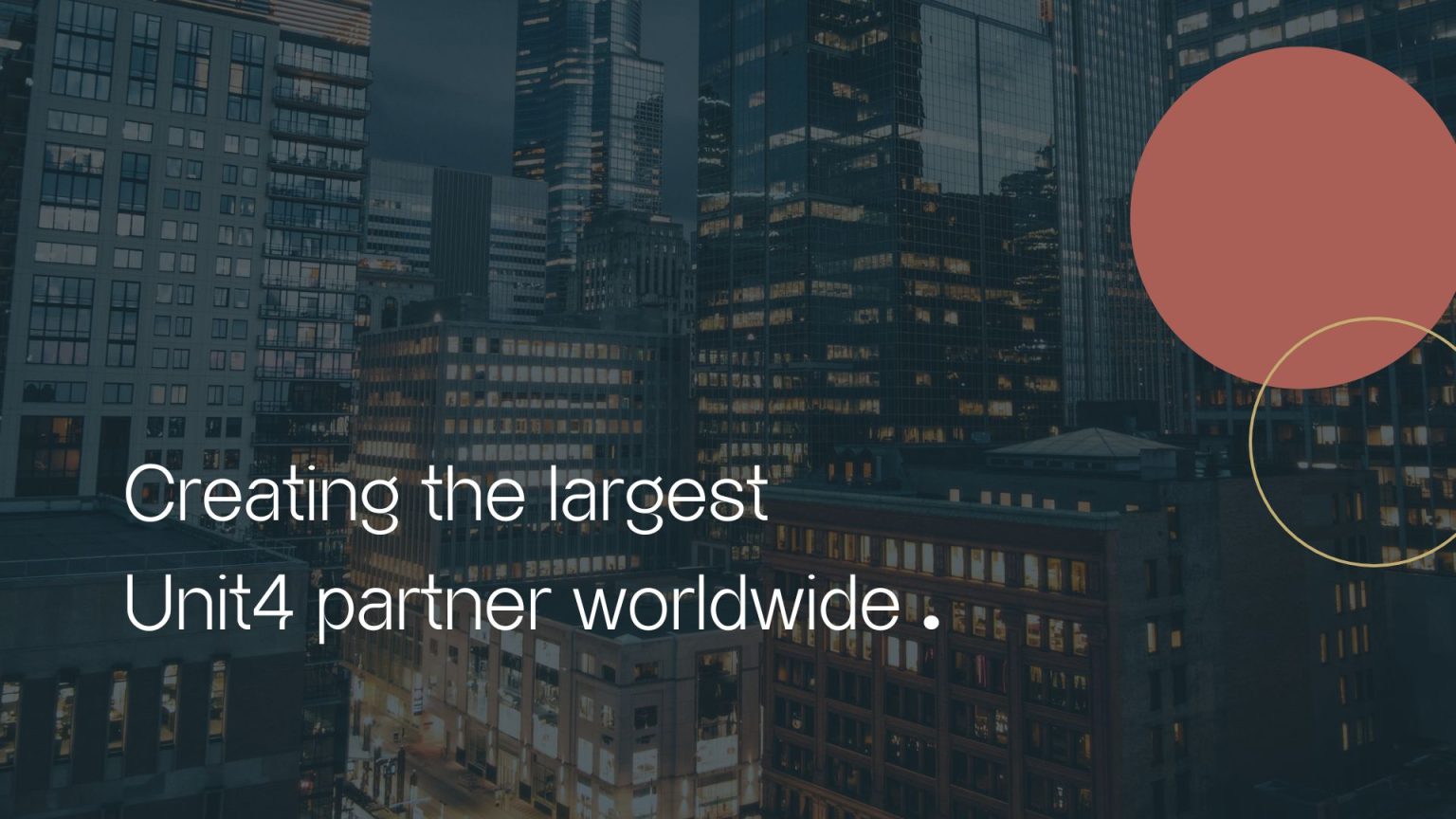 The largest Unit4 Partner worldwide - aquiring integra associates