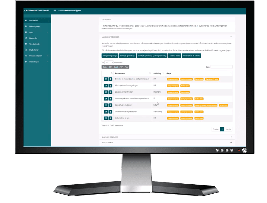 With the road map and GDPR tools from Arribatec, you have the foundation to comply with the privacy act as resource-efficiently as possible. Our consultants help companies navigate the jungle of regulations and ensure proper handling of personal data.